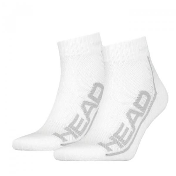 Calcetines Head Stripe Quarter Blancos
