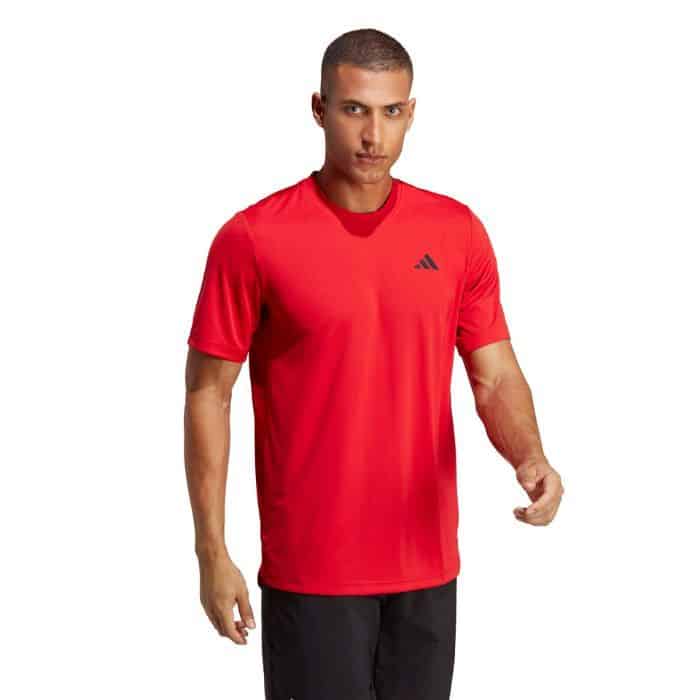 Camiseta ADIDAS Club En Color Roja Diferentes Tallas Camiseta ADIDAS Club En Color Roja Diferentes Tallas
