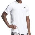 Camiseta Adidas Blanca Club 3 Bandas