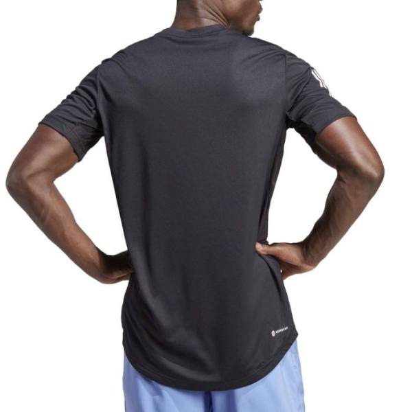 Camiseta Club Adidas 3 Bandas Negra