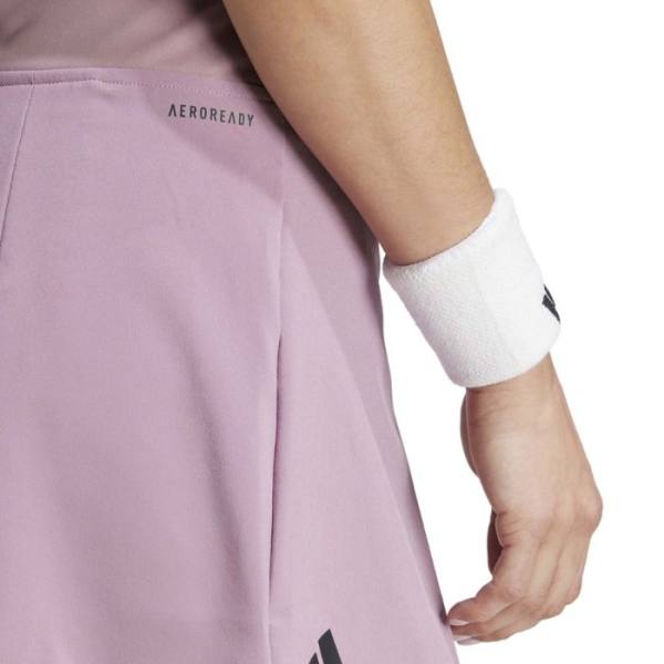 Falda Club Pleat Rosa de Adidas
