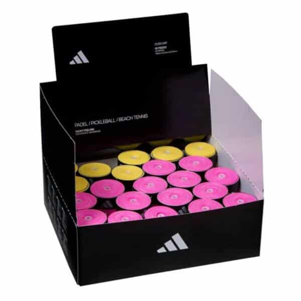 Caja de 45 Overgrips Adidas de Colores Perforados Caja de 45 Overgrips Adidas de Colores Perforados