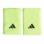 Pack dos unidades muñequeras Adidas color verde