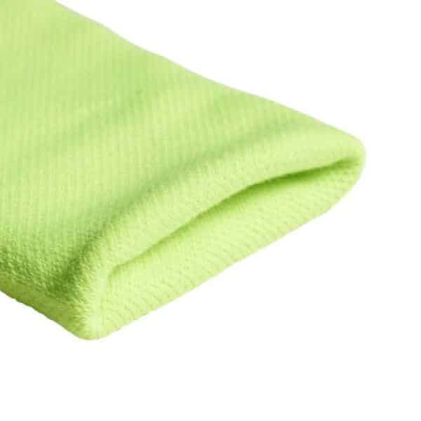 Muñequeras Adidas grandes color verde claro