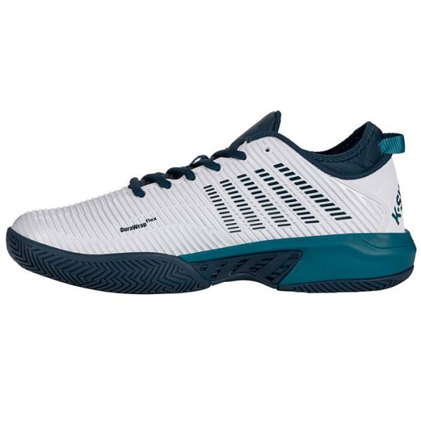 Zapatillas K-Swiss Hypercourth Supreme blanca y azul
