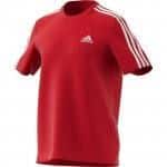 Camiseta Adidas 3 bandas scarlet 2021