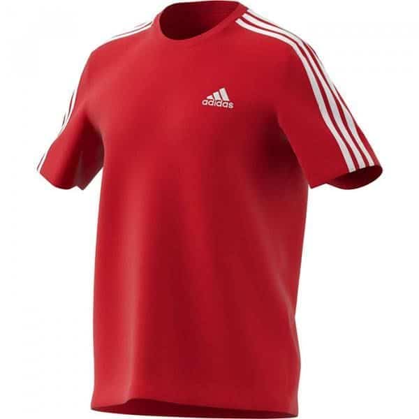 Camiseta Adidas 3 bandas scarlet 2021