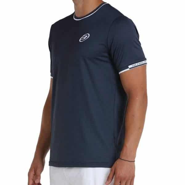 Camiseta Bullpadel azul lavado modelo Yuca