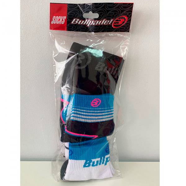 Calcetines Bullpadel Cortos-Pack 3