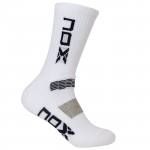 Calcetines NOX Largos Blancos-Azules Marino