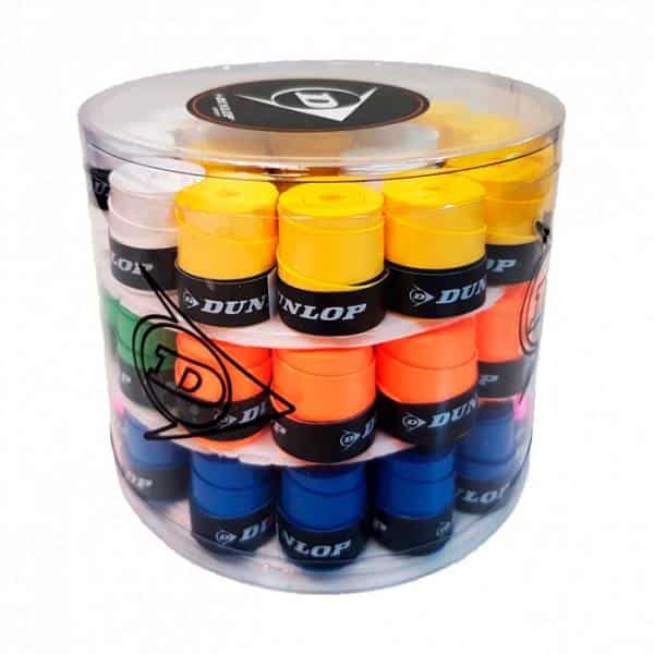 Tambor 60 overgrips Dunlop Tour dry