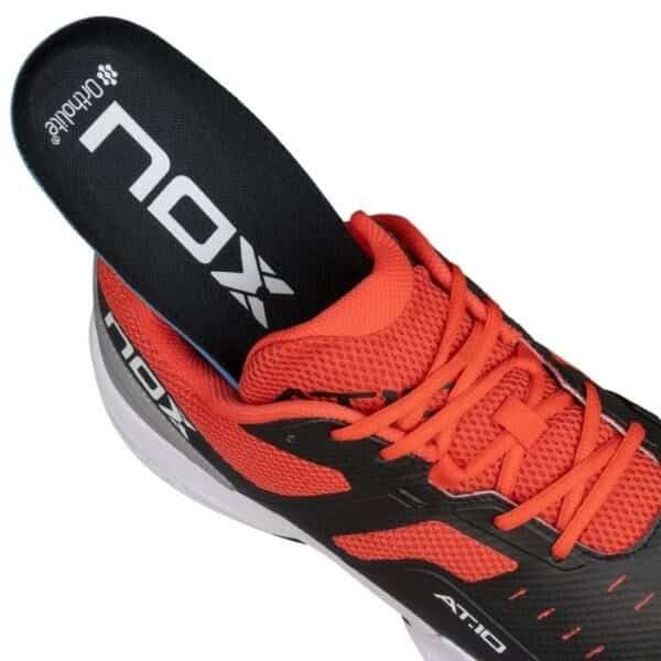 Plantilla de las Zapatillas NOX AT10 Pro Rojas