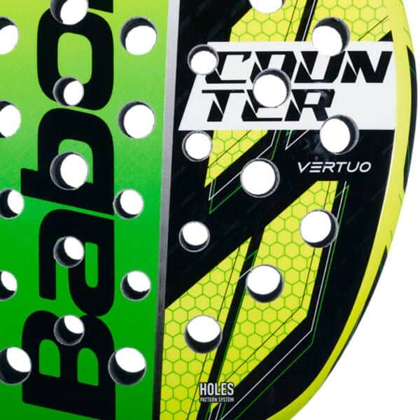 Plano pala Counter Vertuo de Babolat