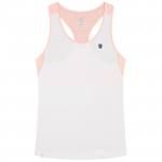 camiseta tirantes kswiss hypercourt speed blanca
