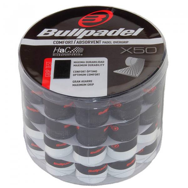 tambor overgrips perforados bullpadel