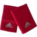 muñequeras adidas rojas