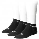 calcetines head sneaker negros cortos