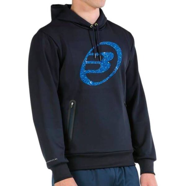 Sudadera hombre Imana azul - Ropa Bullpadel