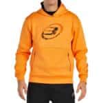 Sudadera hombre naranja Bullpadel - Modelo Boyal