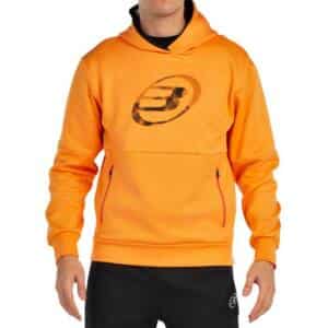 Sudadera hombre naranja Bullpadel - Modelo Boyal