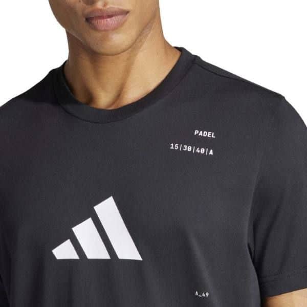 Camiseta Padel G de Adidas Negra
