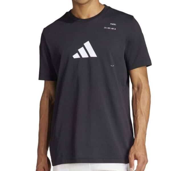Camiseta Padel G Negra de Adidas