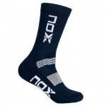 Calcetines NOX Largos Azules-Blancos