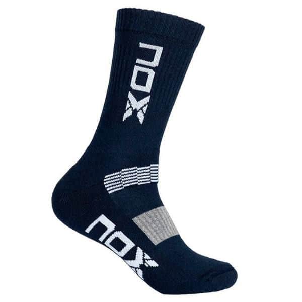 Calcetines NOX Largos Azules-Blancos