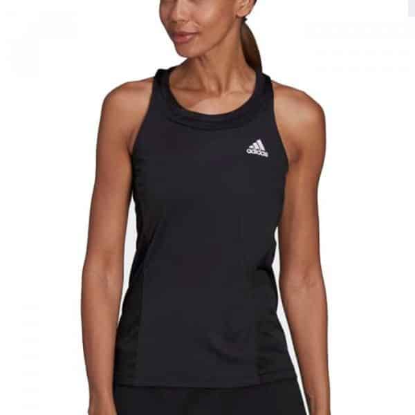 camiseta adidas club negra