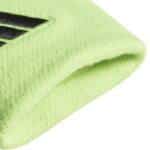 Muñequeras verdes Adidas - Pack de dos