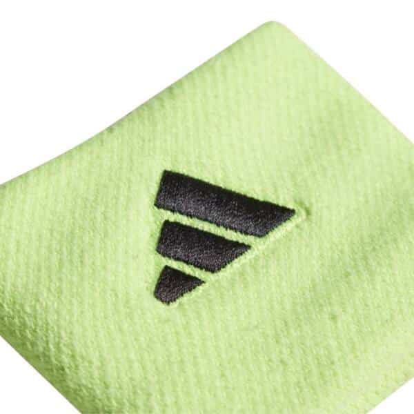 Dos muñequeras pequeñas verdes Adidas