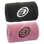 Muñequeras Bullpadel Pequeñas de color Negro-Uva
