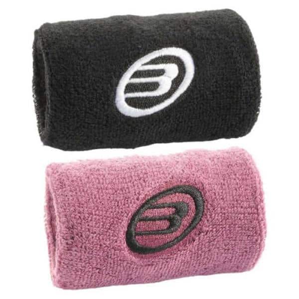 Muñequeras Bullpadel Pequeñas de color Negro-Uva Muñequeras Bullpadel Pequeñas de color Negro-Uva