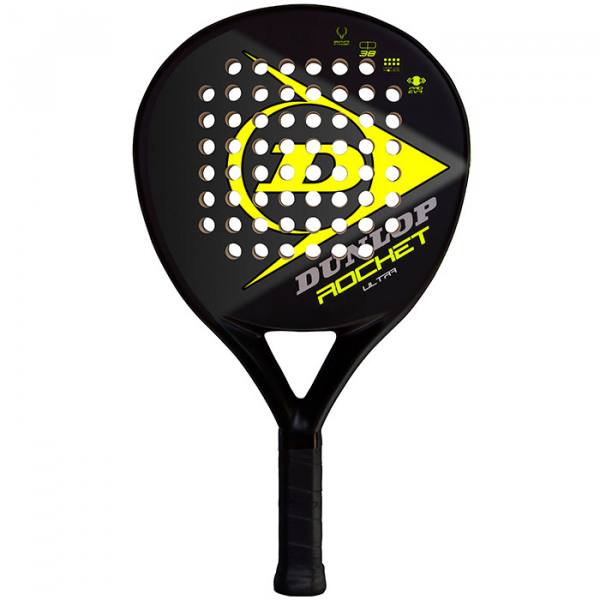 Pala Dunlop Rocket Ultra Yellow Pala Dunlop Rocket Ultra Yellow