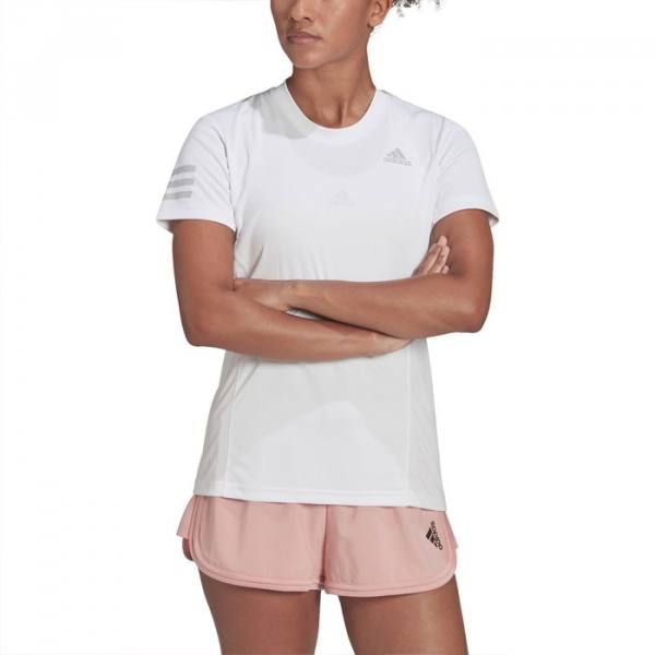 Camiseta Adidas Manga Corta Club Blanca