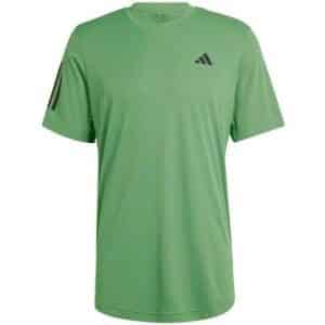 Camiseta Adidas Club 3 Bandas Verde Oscuro
