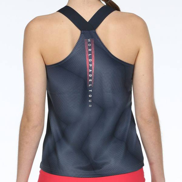 Camiseta Bullpadel Tirantes Revenga Azul Marino 2022