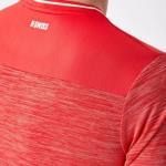 Detalle de la camiseta K-Swiss Hypercourt Tee Melange