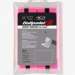 Pack 12 Overgrips Bullpadel Comfort-Absorvent Rosas Perforados