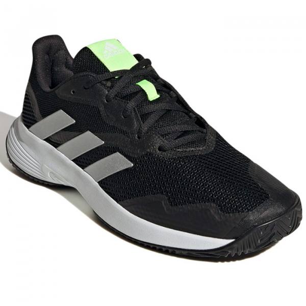 Zapatillas Adidas CourtJam Control negras y gris plata