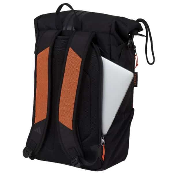 Mochila Adidas Multigame 3.4 Negro/Naranja 2025