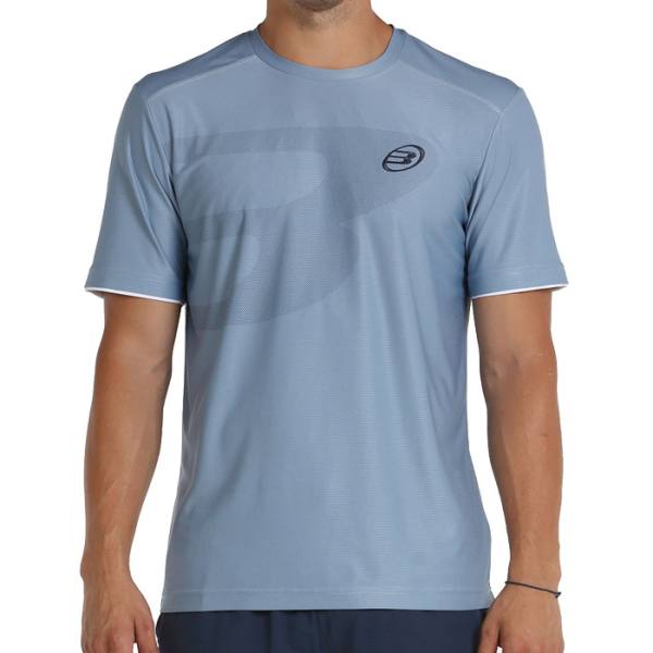 Camiseta Bullpadel Yapar azul acero
