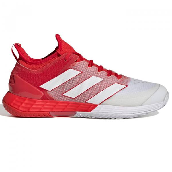 Zapatillas Adidas Adizero Ubersonic rojas y blancas