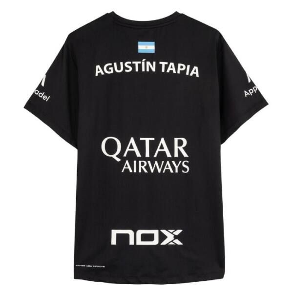 Camiseta NOX Agustín Tapia Negra