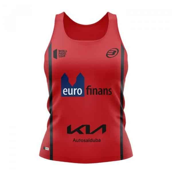 Camiseta Bullpadel Delfi Brea Orlas Paprica