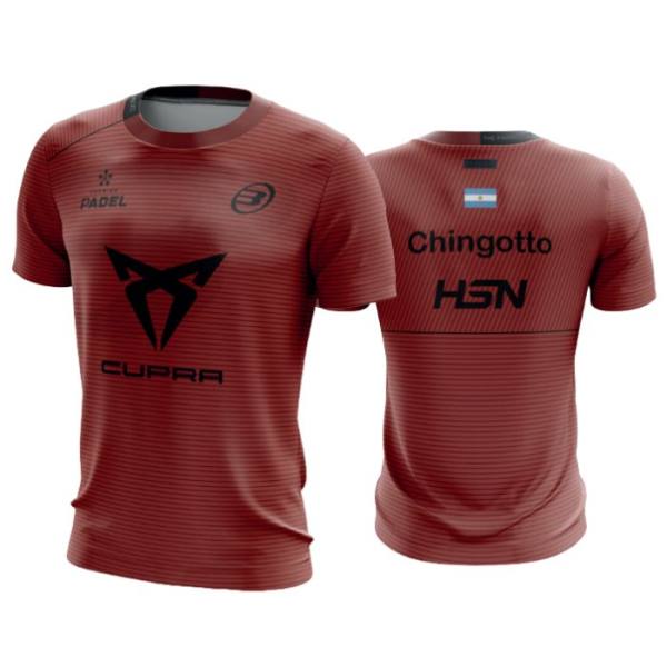 Camiseta Oficial Bullpadel del jugador Fede Chingotto