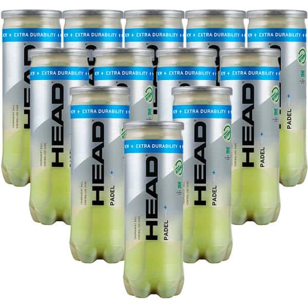 12 Botes de pelotas HEAD Padel Pro 12 Botes de pelotas HEAD Padel Pro