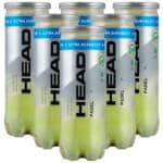 6 Botes de pelotas HEAD Padel Pro
