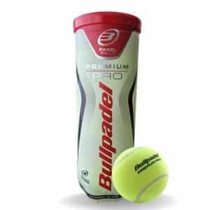Bote de 3 Pelotas Bullpadel Premium Pro