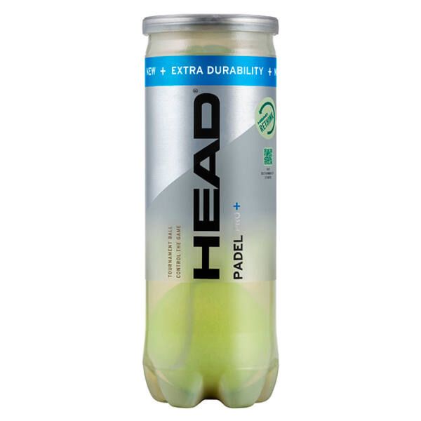 Bote de pelotas de pádel HEAD Padel Pro+ Bote de pelotas de pádel HEAD Padel Pro+
